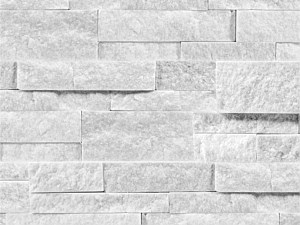 White Quartzite Ledger Panel 